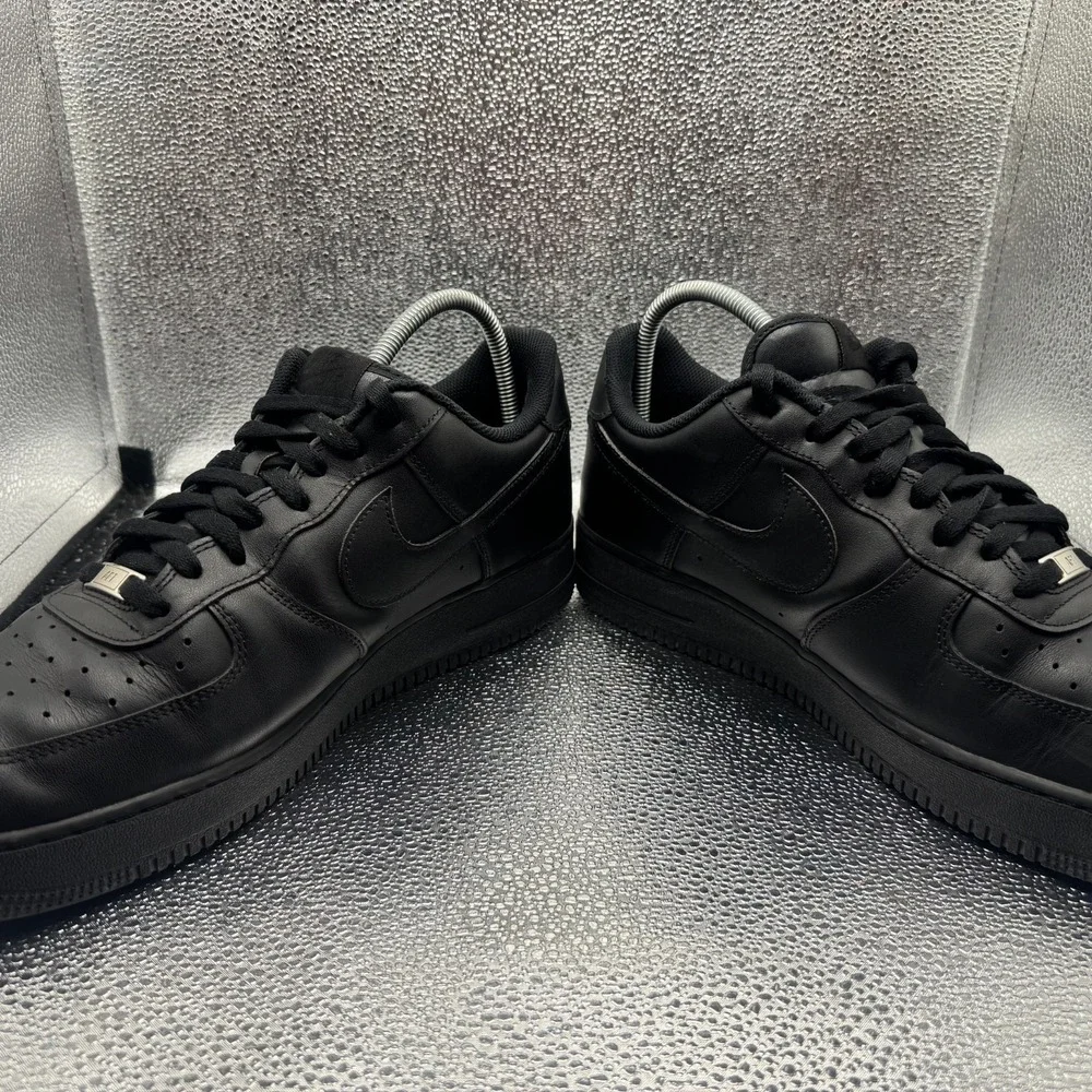 Size 14 Nike Air Force 1 '07 Triple Black Retro OG Mens Comfort Shoes CW2288-001